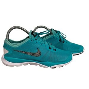 Nike Flex‎ Supreme TR4 Training Shoes Womens 6.5 Turquoise Sneakers Flywire
